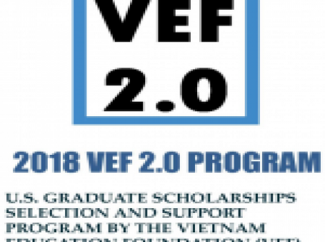 2018 VEF 2.0 Program Announcement